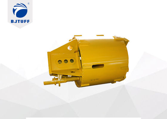 Double Cut Straight Soil Cleanup Bucket High Wear Resistance