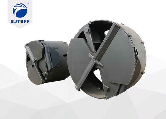 BJTUFF 600mm Silt Drilling Cleaning Bucket For Bore Pile Machinery