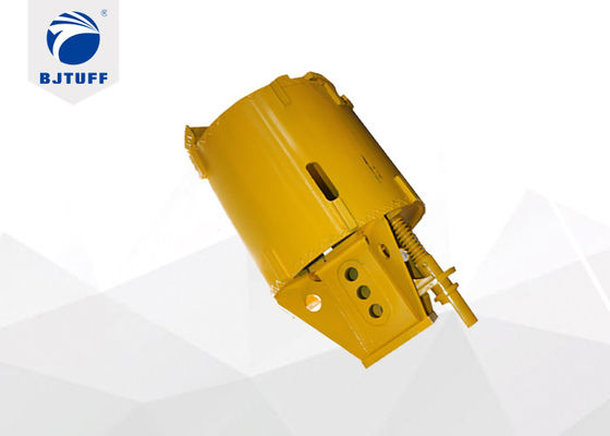 1500mm Cylindrical Or Conical Cleaning Drilling Bucket For Clean Muck