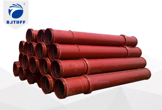 219mm To 300mm ST52 Tremie Pipe For Bored Pile , Customized Drilling Rig Accessories