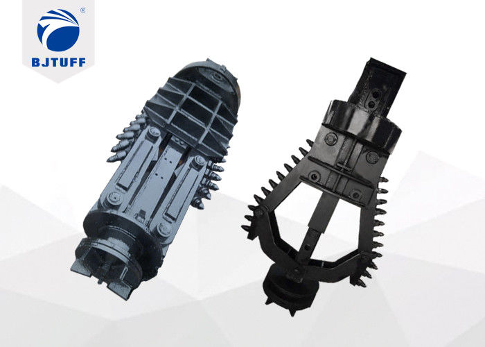 Bullet Teeth Cutting Arms Belling Drilling Bucket For Foundation Pilling