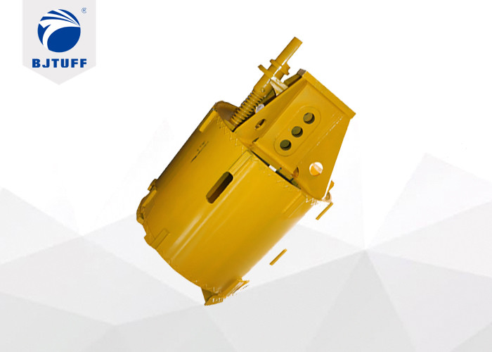 BJTUFF 600mm Silt Drilling Cleaning Bucket For Bore Pile Machinery