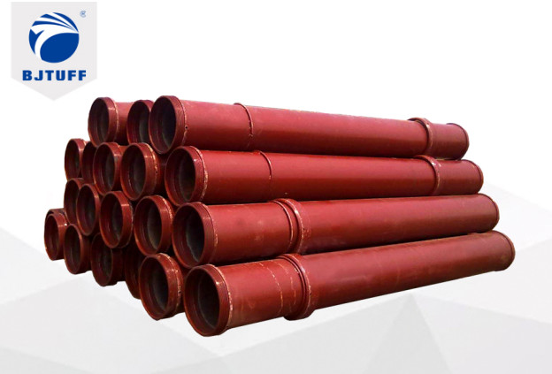 219mm To 300mm ST52 Tremie Pipe For Bored Pile , Customized Drilling Rig Accessories